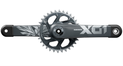 Sram Kettenradgarnitur "X01 Eagle" 32 Zähne, 175 Mm Kurbellänge, Kettenlinie 49 Mm, Lunar Polar