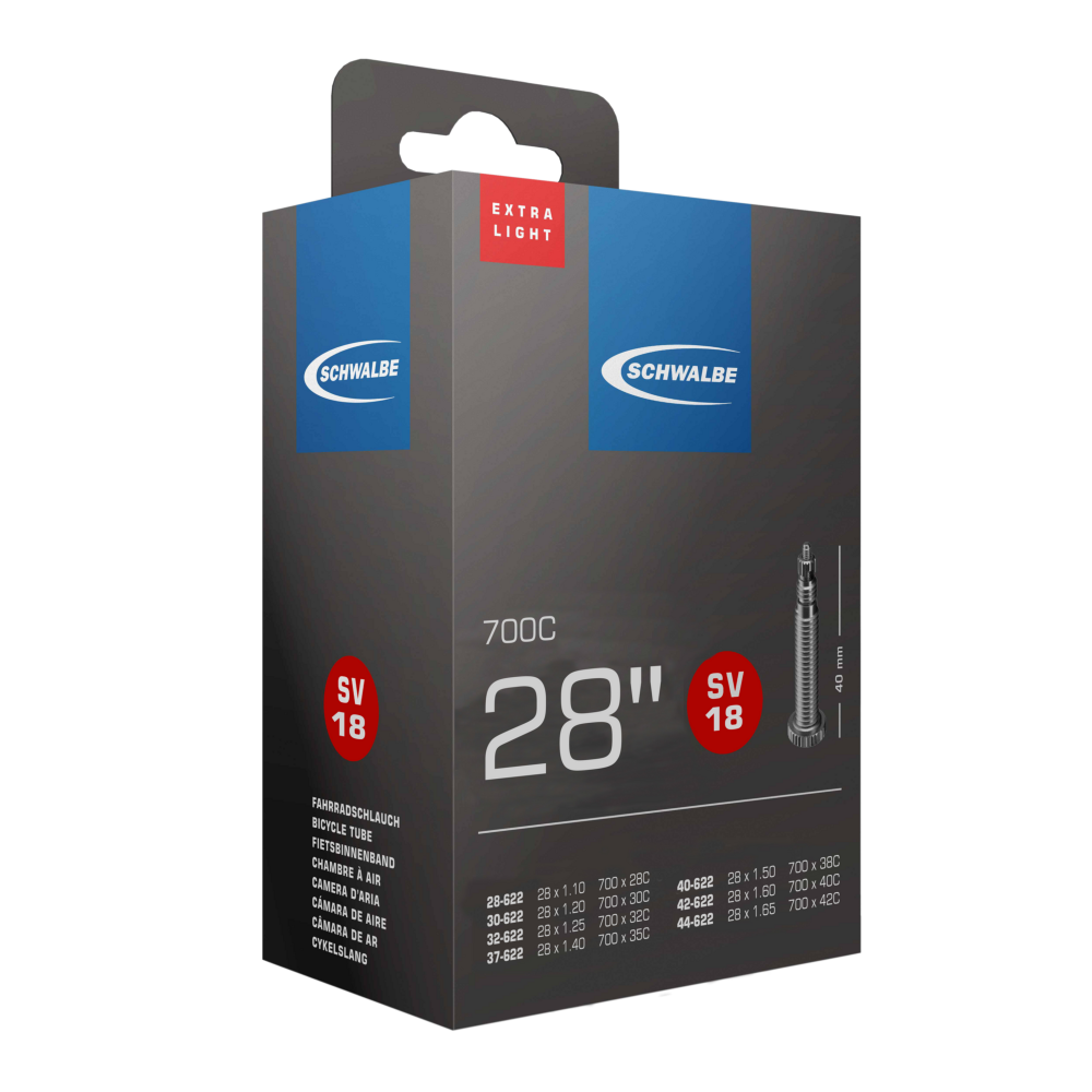 Schwalbe Schlauch Nr. 18 Extra Light (28"/700C) 3 Schwalbe Schlauch Nr. 18 Extra Light (28"/700C)