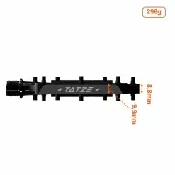 Tatze, LINK TI Flatpedal Mit Titanachse 23 Tatze, LINK TI Flatpedal Mit Titanachse -Mountainbikes Geschäft link ti 8 black