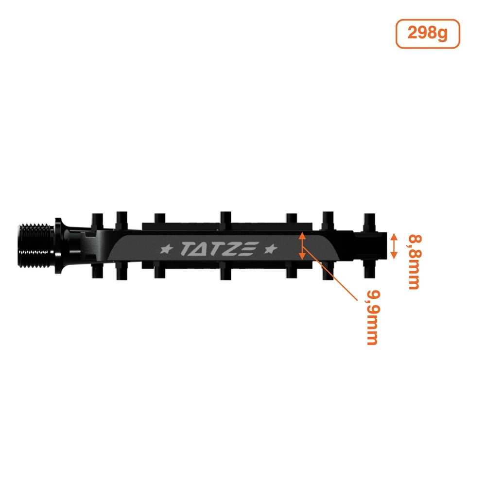 Tatze, LINK TI Flatpedal Mit Titanachse 9 Tatze, LINK TI Flatpedal Mit Titanachse – Bild 7