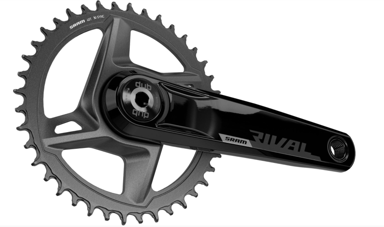 Sram Kettenradgarnitur "Rival 1 AXS! DUB 40 Z. 172,5 MM WIDE 4 Sram Kettenradgarnitur "Rival 1 AXS! DUB 40 Z. 172,5 MM WIDE – Bild 2