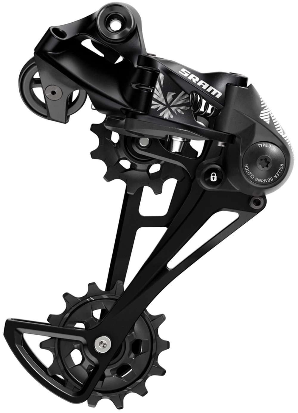 SRAM Schaltwerk NX Eagle, 12-fach, X-Horizon, Type 3 3 SRAM Schaltwerk NX Eagle, 12-fach, X-Horizon, Type 3