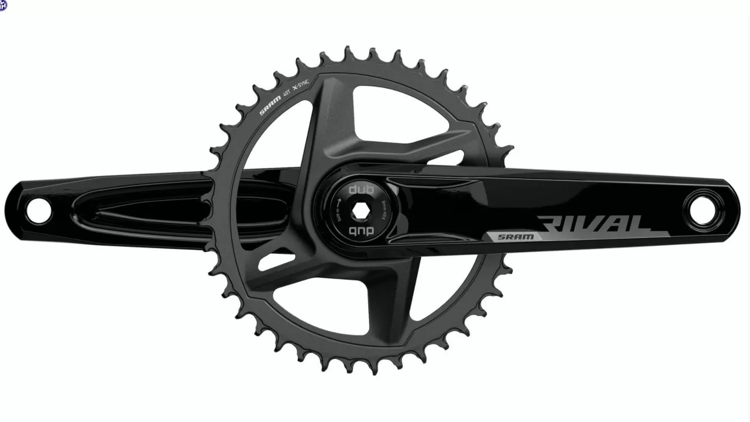 SRAM Kettenradgarnitur "Rival 1 AXS! 46 Zähne, 175 Mm Kurbellänge 3 SRAM Kettenradgarnitur "Rival 1 AXS! 46 Zähne, 175 Mm Kurbellänge