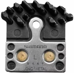 Shimano Scheibenbremsbelag Ice-Tech J04C Metall Mit Kühlrippen